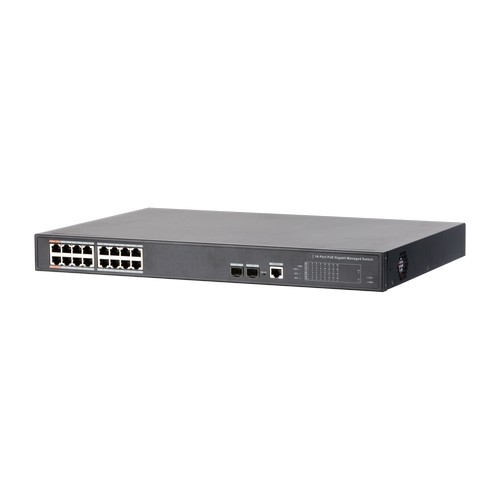 Dahua PFS4218-16GT-190 16-Port PoE Gigabit Managed Switch