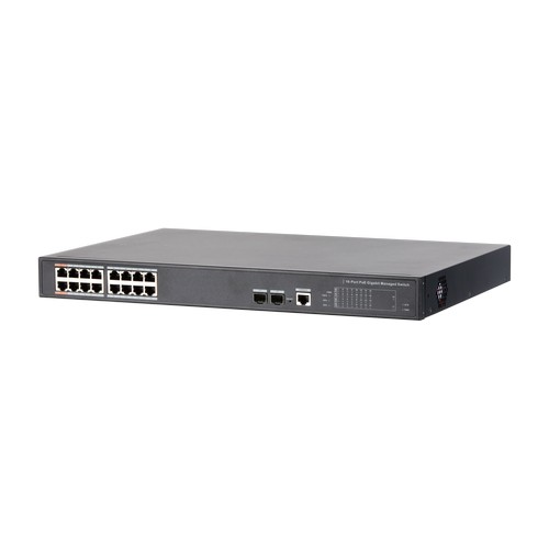 Dahua PFS4218-16GT-240 16-Port PoE Gigabit Managed Switch