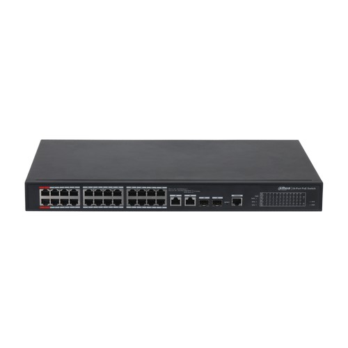 Dahua PFS4226-24ET-360 24-port 100 Mbps + 2-port Gigabit Managed PoE Switch