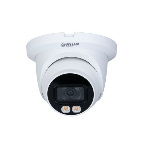 Dahua IPC-HDW3549TM-AS-LED 5MP Full-color Fixed-focal Warm LED Eyeball WizSense Network Camera