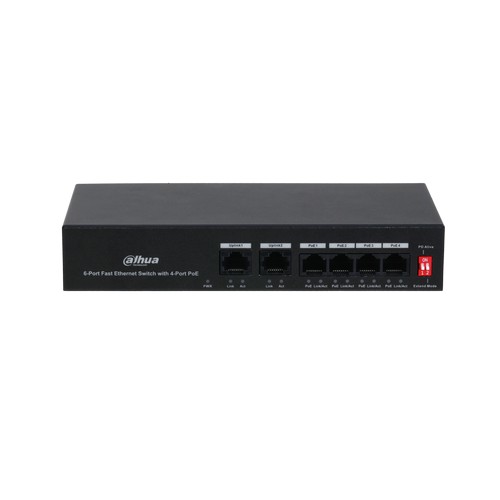 Dahua PFS3006-4ET-36 6-Port Fast Ethernet Switch with 4-Port PoE