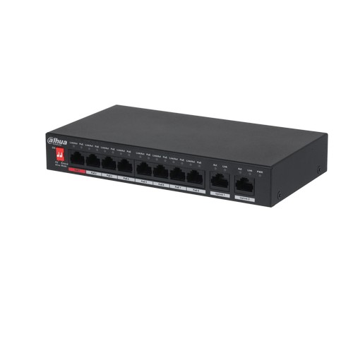 Dahua PFS3010-8ET-96 10-Port Unmanaged Desktop Switch with 8-Port PoE