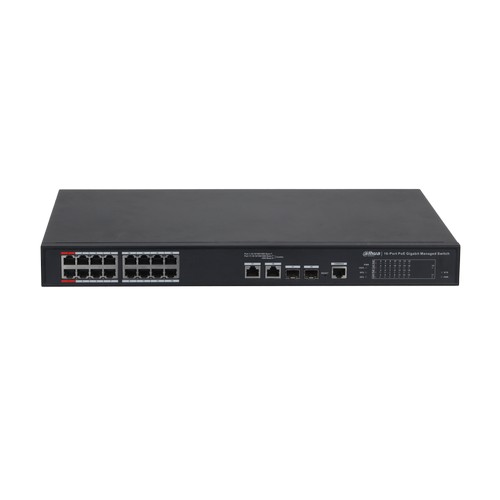 Dahua PFS4218-16GT2GF-190 16-Port Gigabit Managed PoE Switch