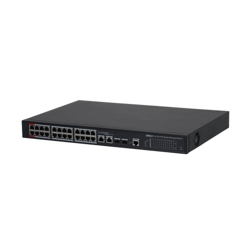 Dahua PFS4226-24GT2GF-240 24-Port Gigabit Managed PoE Switch