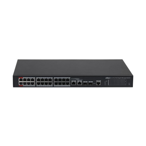 Dahua PFS4226-24GT2GF-360 24-Port Gigabit Managed PoE Switch