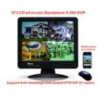 4CH Realtime All-in-one Full D1 CIF CMS DVR OD1504L