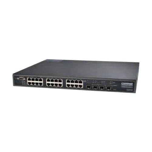 ComNet CNGE28FX4TX24MSPOE High Port-Count PoE Switch