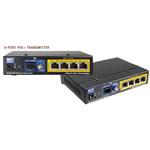 NVT NV-ET1801/NV-ET1804 1-Port AND 4-Port TBus PoE+ TRANSMITTERS