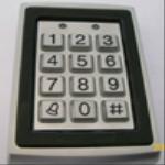 Metal waterproof IP65 access control keypad 