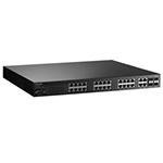 JetNet 5728G series - IP Surveillance 24+4G Managed 802.3at High Power PoE Switch