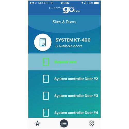 Tyco Kantech EntraPass Go Pass Mobile App