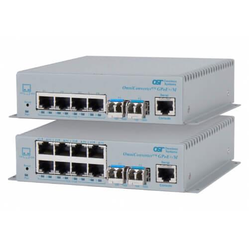 OmniConverter Power over Ethernet Switches