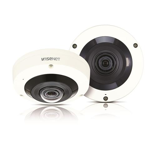 Hanwha Techwin 6-megapixel sensor Fisheye Camera