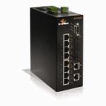 EX78000 Hardened Managed 10-port 10/100BASE (8 x PoE) and 2-port Gigabit Ethernet Switch