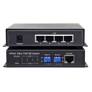 YODA PW541UG 5p Gigabit Switch with 4p Ultra PoE 