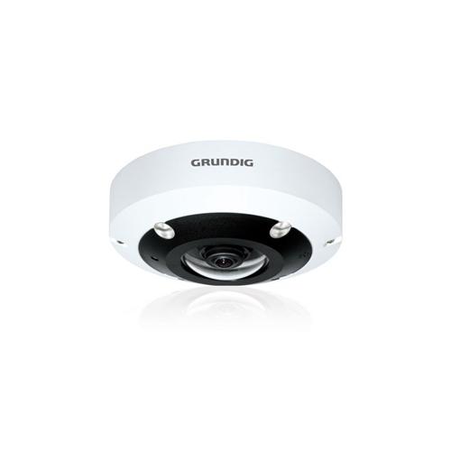 Grundig GCI-R1667F 12 MP Fisheye Vandalproof Dome IP Camera with IR LED