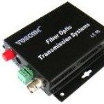 Fiber Optic Video Transmitter - 1 Channel Video over Fiber