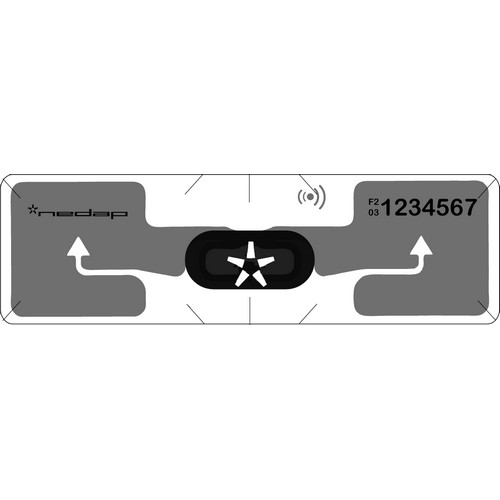 Nedap UHF Exterior Tag long-range vehicle identification tag